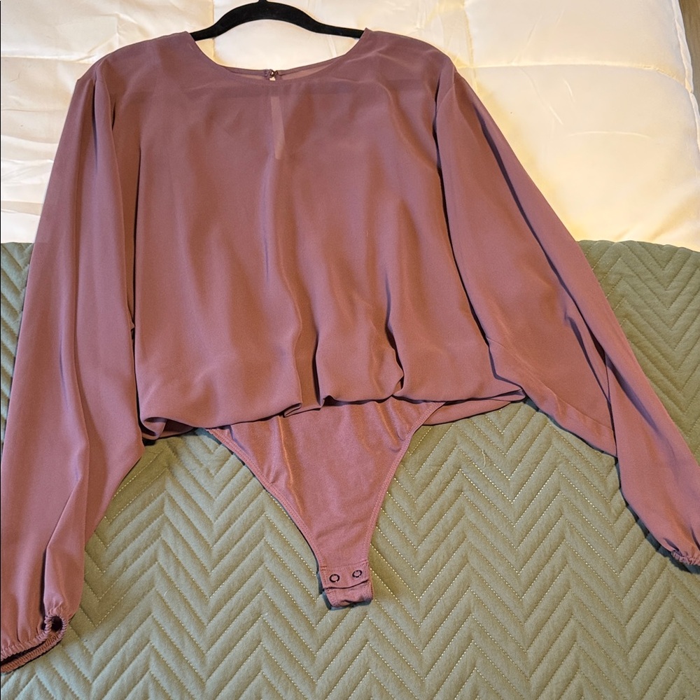 Express Mauve Bodysuit
